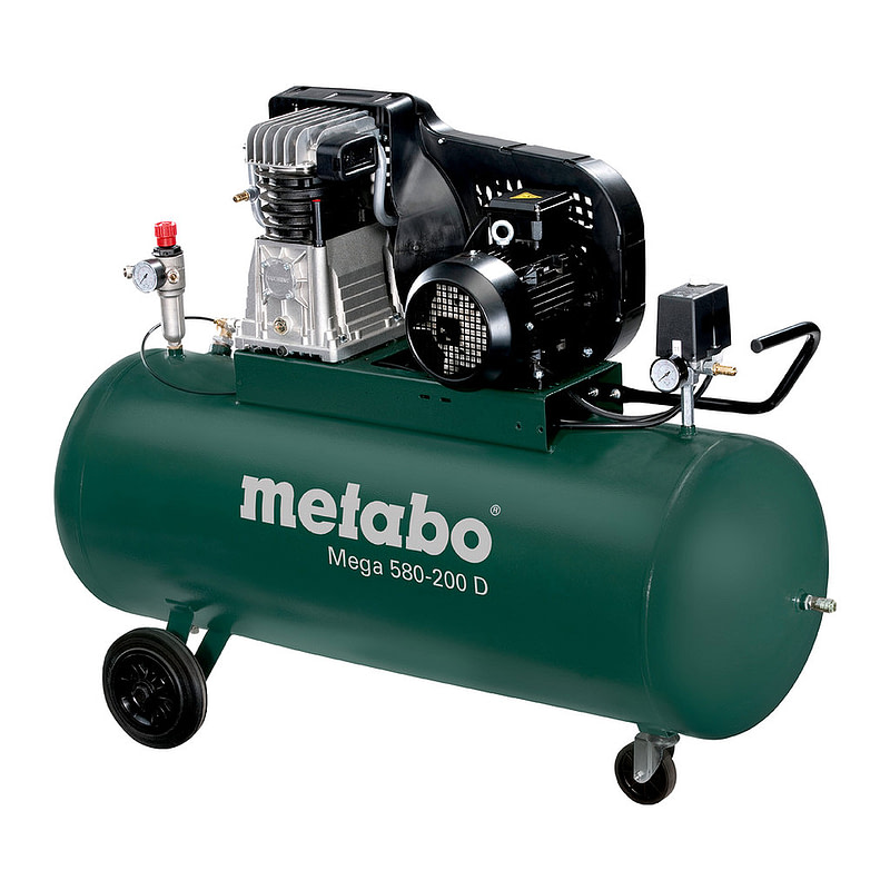 Metabo 601588000 - Mega 580-200 D - Kompresor, Kartón