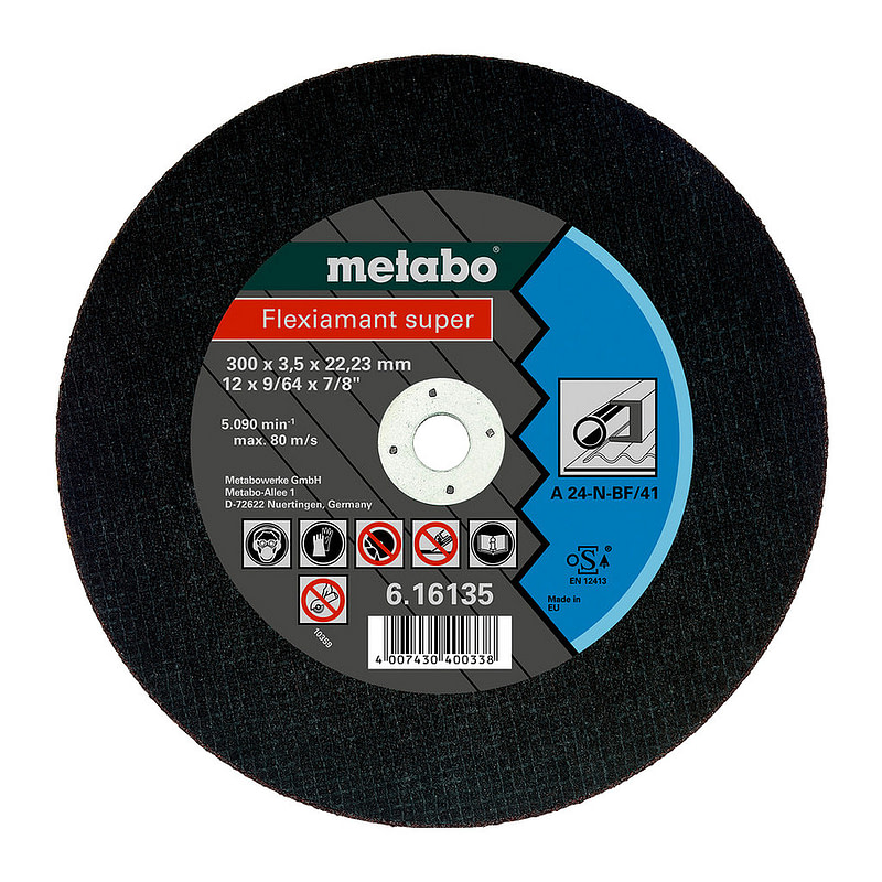 Metabo 616137000 - Flexiamant super 300x3,5x25,4 oceľ, TF 41