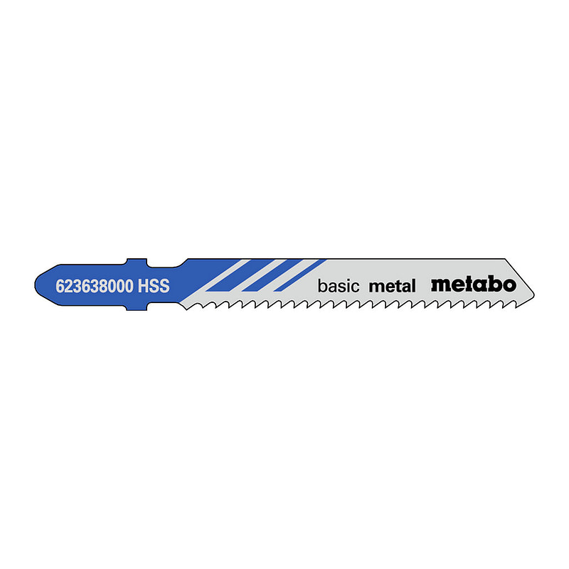 Metabo 623638000 - 5 pílových listov do dierovacej píly „basic metal“ 51/ 2,0 mm