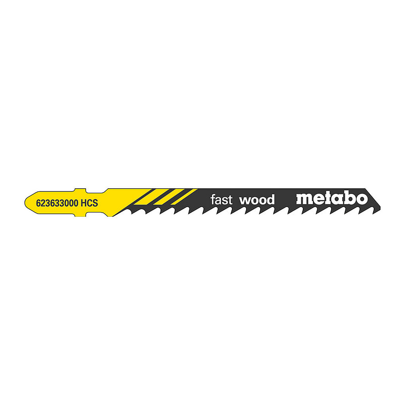 Metabo 623964000 - 3 pílové listy do dierovacej píly „fast wood“ 74/ 4,0 mm
