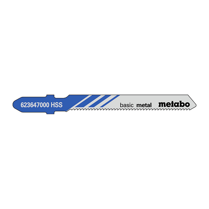 Metabo 623647000 - 5 pílových listov do dierovacej píly „basic metal“ 51/ 1,2 mm