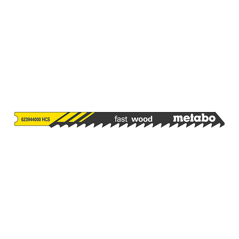 Metabo 623944000 - 5 U pílových listov do dierovacej píly „fast wood“ 82/4,0 mm