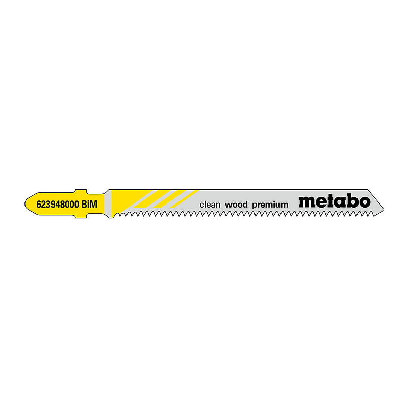 Metabo 623948000 - 5 pílových listov do dierovacej píly „clean wood premium“ 74/ 1,7 mm