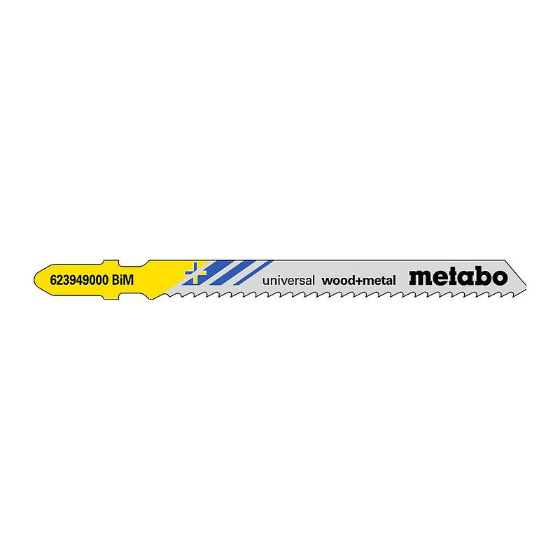 Metabo 623949000 - 5 pílových listov do dierovacej píly „universal wood + metal“ 90/ 2,5 mm