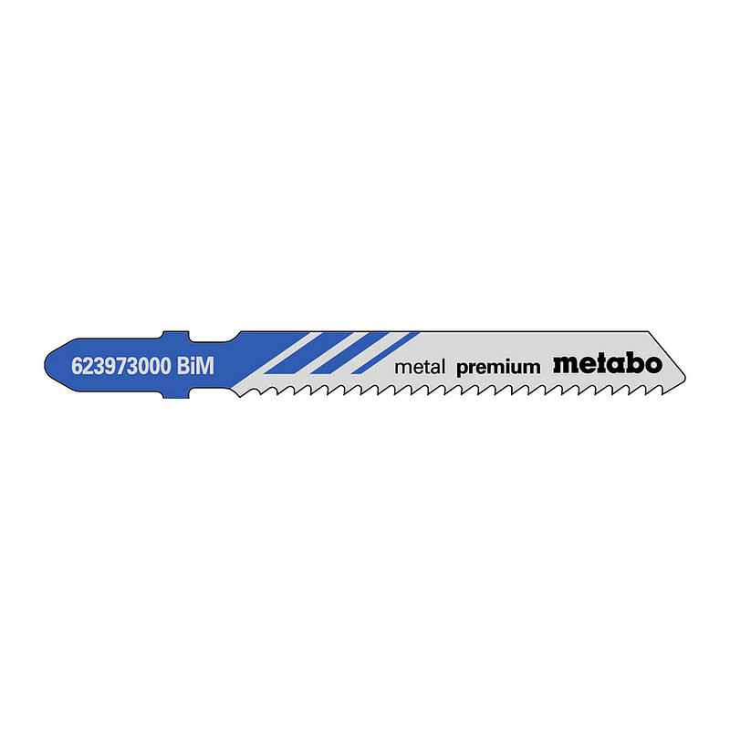 Metabo 623973000 - 5 pílových listov do dierovacej píly „metal premium“ 51/ 2,0 mm