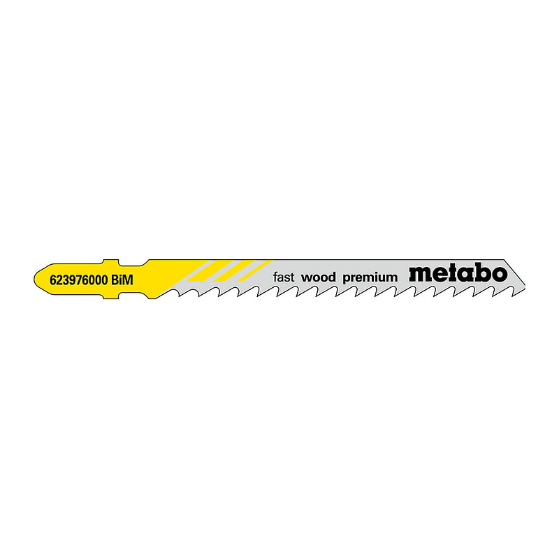 Metabo 623976000 - 5 pílových listov do dierovacej píly „fast wood premium“ 74/ 4,0 mm