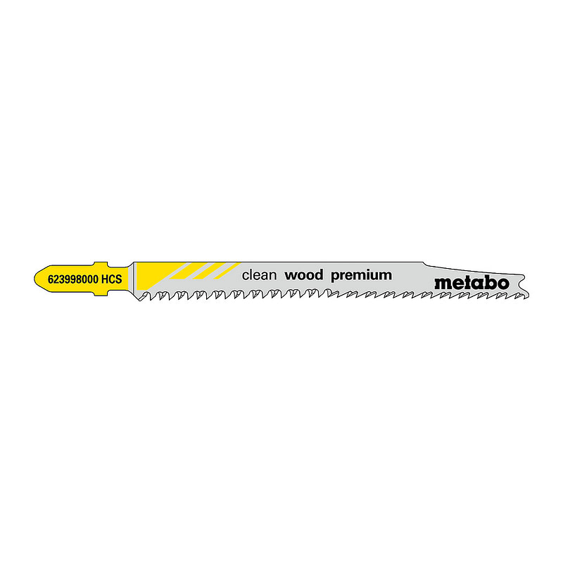 Metabo 623998000 - 5 pílových listov do dierovacej píly „clean wood premium“ 93/ 2,2 mm