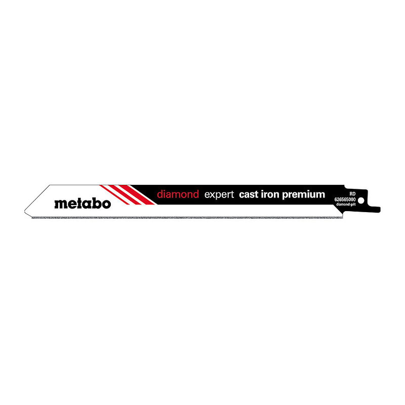 Metabo 626565000 - 2 pílové listy do šabľovej píly „expert cast iron premium“ 200 x 1,0 mm