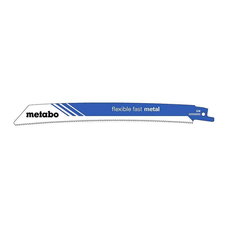 Metabo 626569000 - 5 pílových listov do šabľovej píly „flexible fast metal“ 225 x 0,9 mm