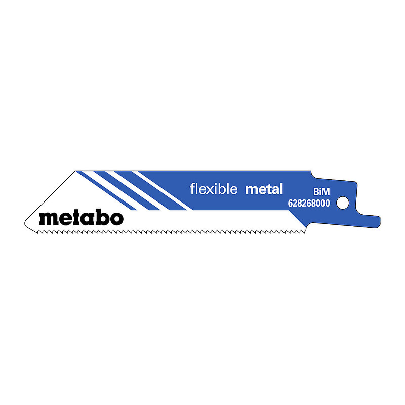 Metabo 628268000 - 5 pílových listov do šabľovej píly „flexible metal“ 100 x 0,9 mm