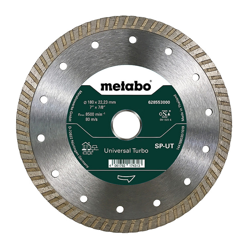 Metabo 628553000 - Diamantový rezný kotúč - SP - UT, 180x22,23 mm