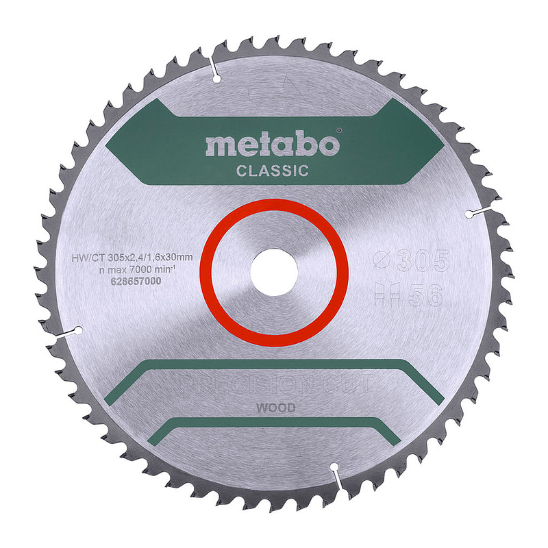 Metabo 628657000 - Pílový list „precision cut wood - classic“, 305x30 Z56 WZ 5° /B