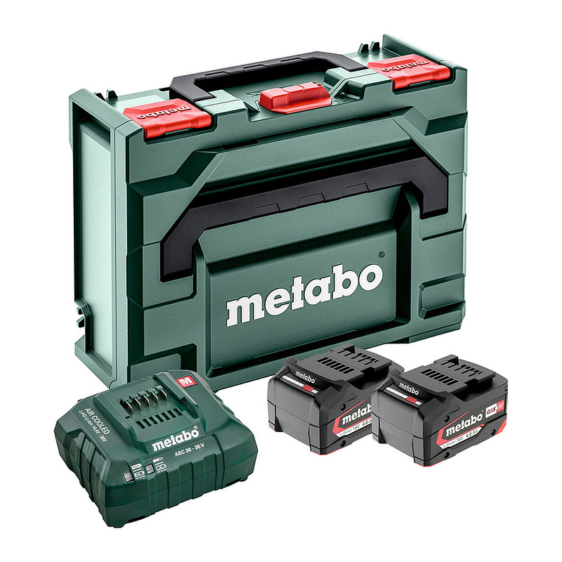 Metabo 685064000 - Základná súprava 2 x 4,0 Ah + metaBOX 145