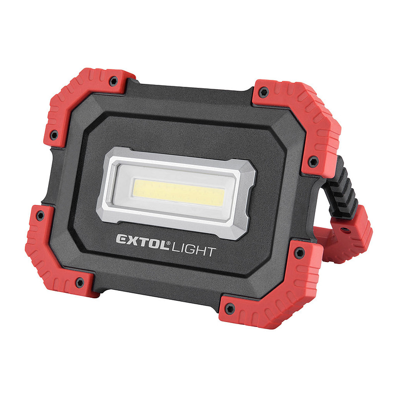 Extol Light 43272 - Svietidlo LED nabíjateľné, 10W, 1000lm, 3,7V/4,4Ah Li-ion, 380g