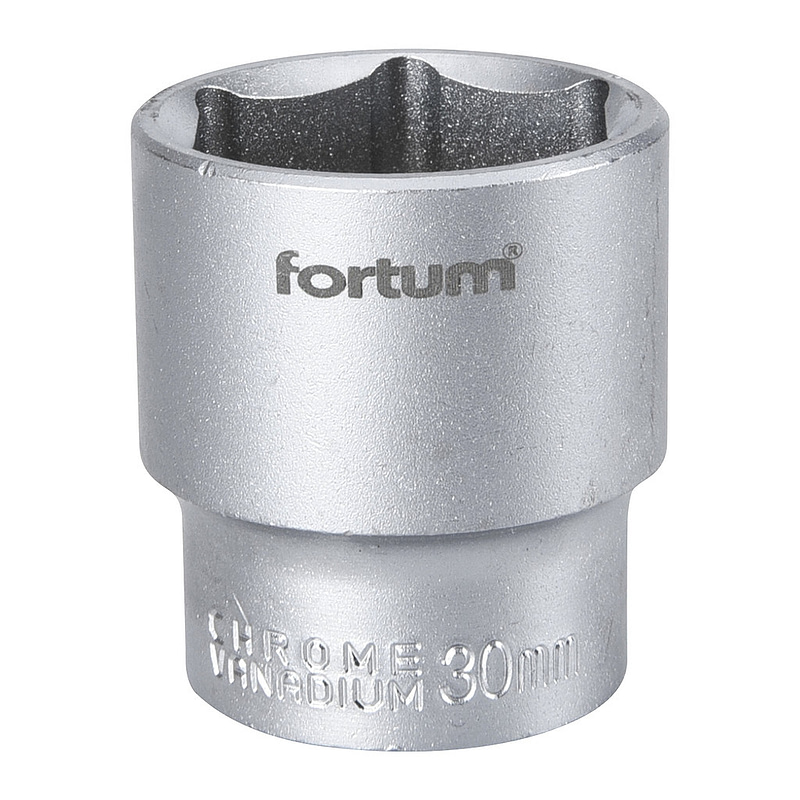 Fortum 4700430 - Hlavica nástrčná, 30mm, 1/2”