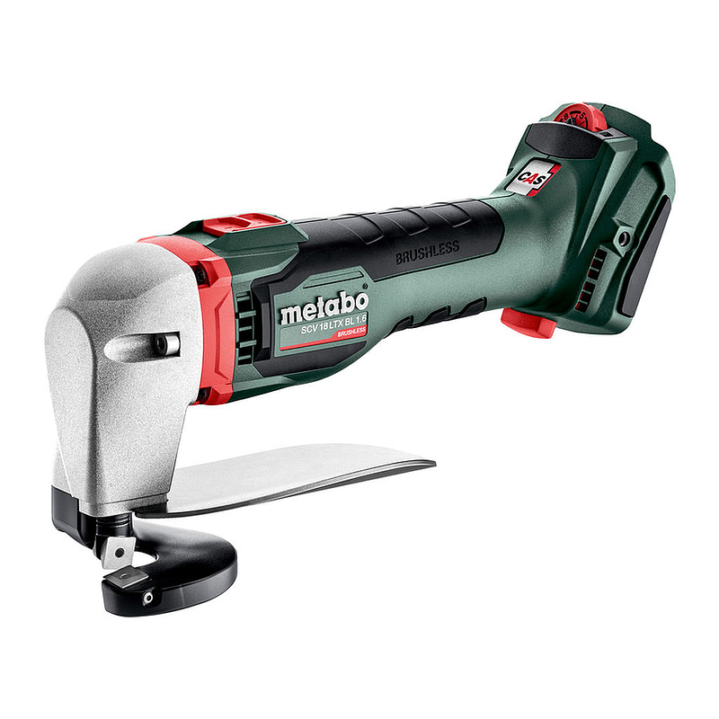 Metabo 601615850 - SCV 18 LTX BL 1.6 - AKU nožnice na plech, 18V, Kartón