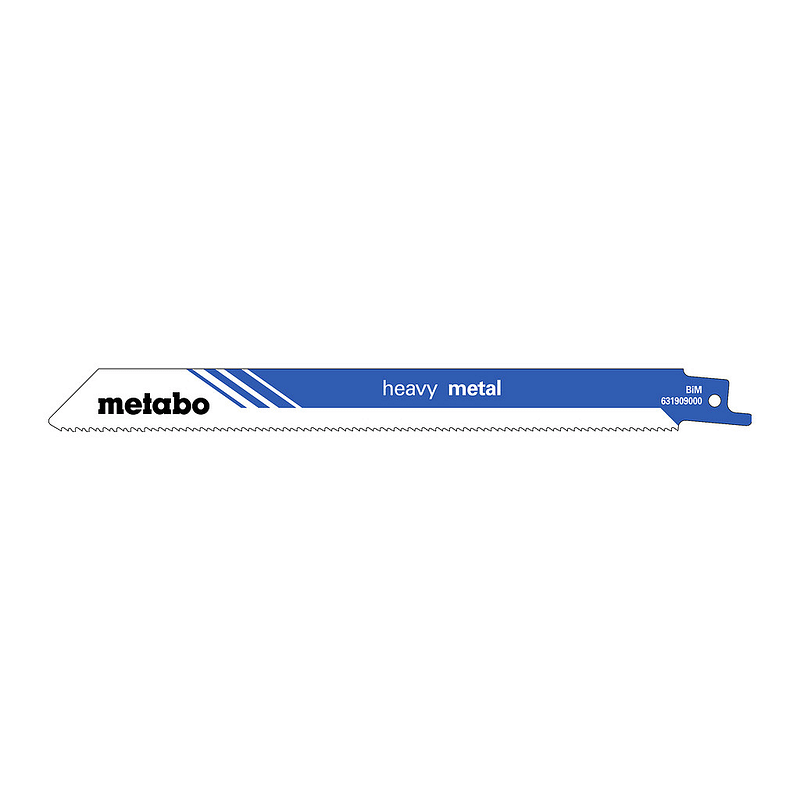 Metabo 631909000 - 5 pílových listov do šabľovej píly „heavy metal“ 200 x 1,25 mm