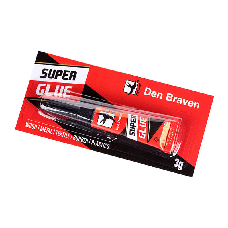 Den Braven 50702RL - Sekundové lepidlo SUPER GLUE 20 g dóza transparentná