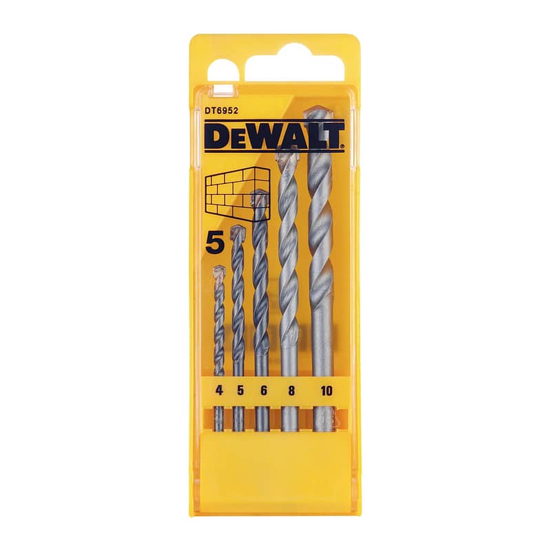 DeWalt DT6952 - Vrtáky do betónu EXTREME®, 5ks - 4,5,6,8,10mm