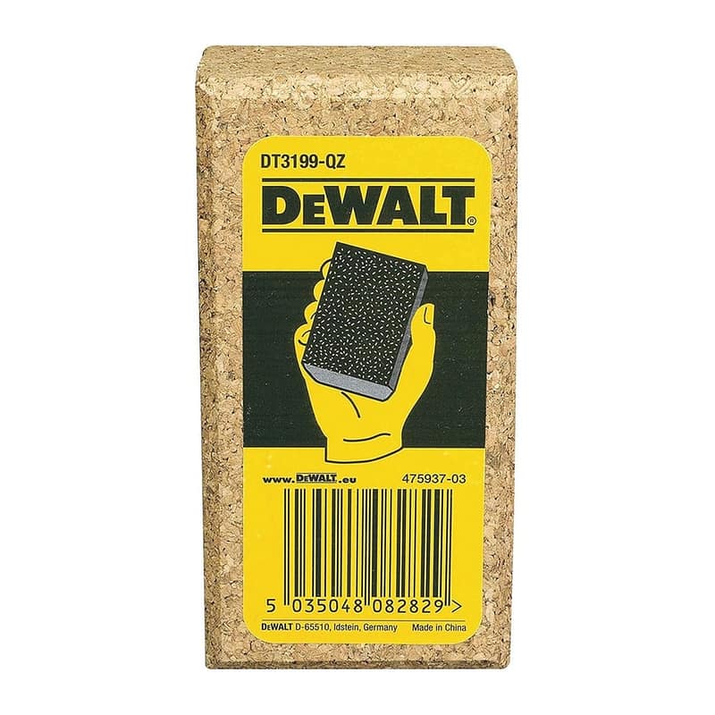 DeWalt DT3199 - Blok na brúsny papier, korok, 40x60x100mm