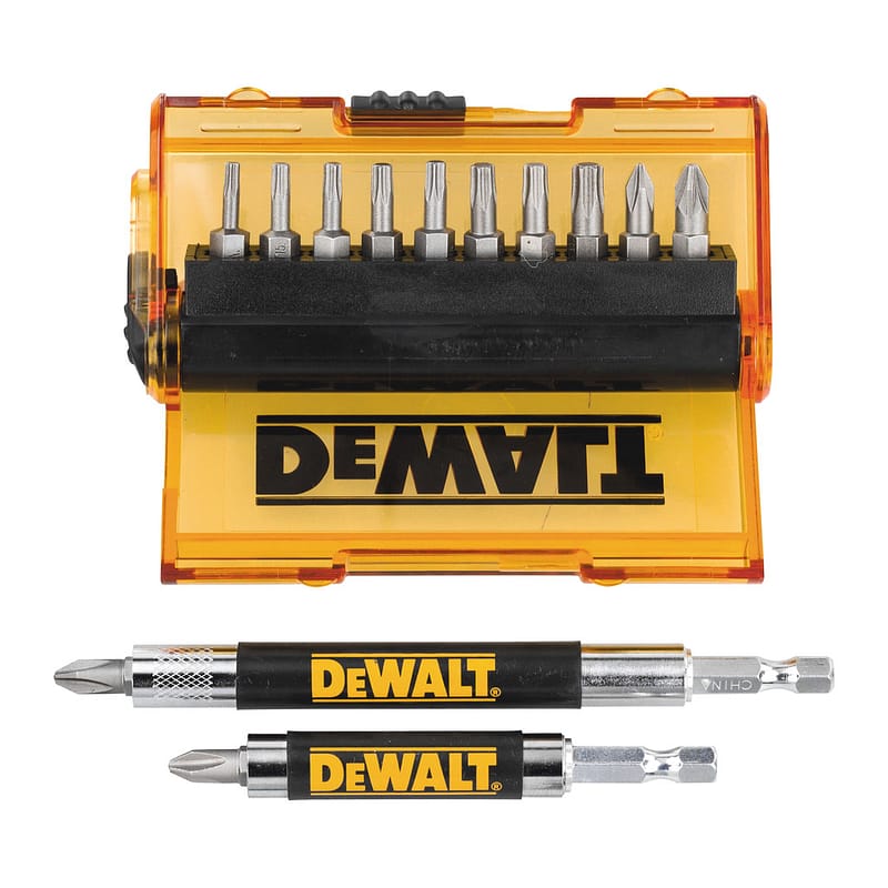 DeWalt DT71570 - 14-dielna kompaktná súprava bitov High performance + magnetický držiak s vodiacim puzdrom