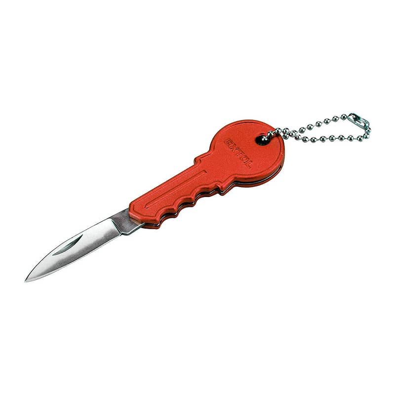 Extol Craft 91394 - Nôž zatvárací 100mm, hliníková rukoväť tvaru kľúča