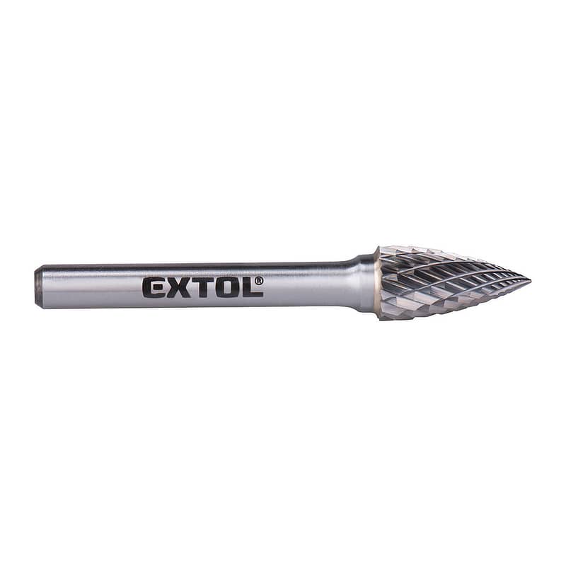 Extol Industrial 8703764 - Fréza karbidová konvexná špicatá, pr.10mm