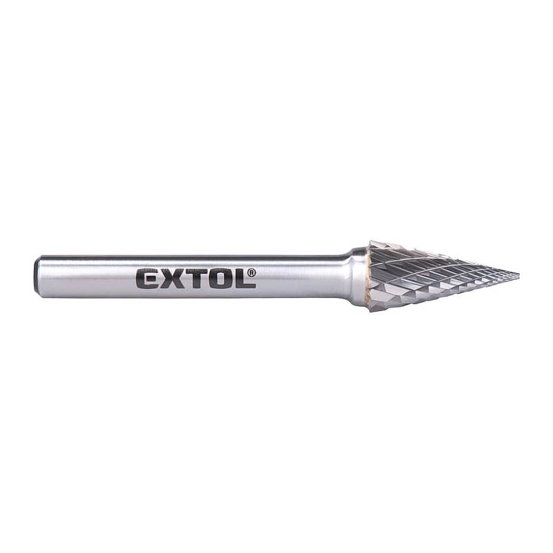 Extol Industrial 8703794 - Fréza karbidová kónická špicatá, pr.10mm
