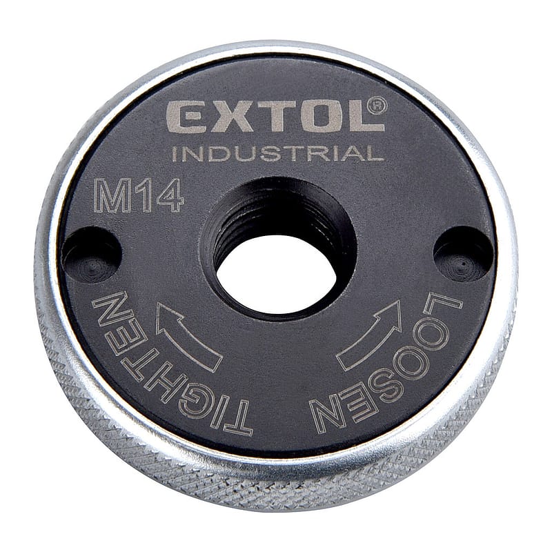 Extol Industrial 8798050 - Matica upínacia pre uhlovú brúsku beznástrojová, M14, 107g
