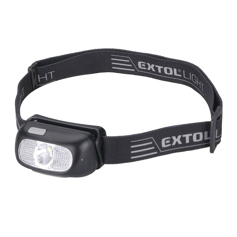 Extol Light 43181 - Čelovka akumulátorová 5W CREE LED, 3,7V/1Ah Li-ion, nabíjanie cez USB