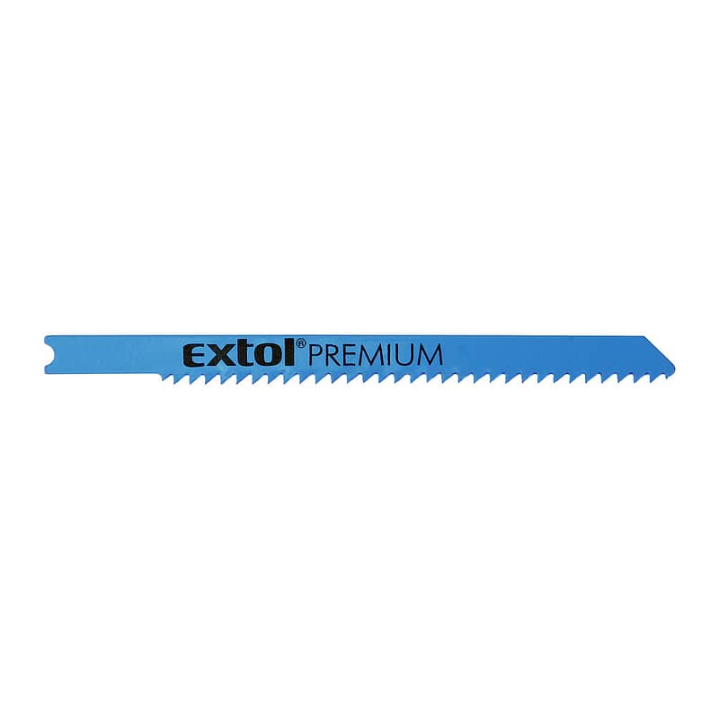 Extol Premium 8805703 - List pílový do priamočiarej pílky 5ks, BiM, 75mm, úchyt UNIVERZAL