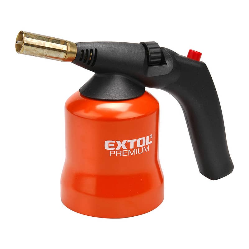 Extol Premium 8848105 - Horák plynový s piezoelektrickým zapaľovaním na plynové kartuše
