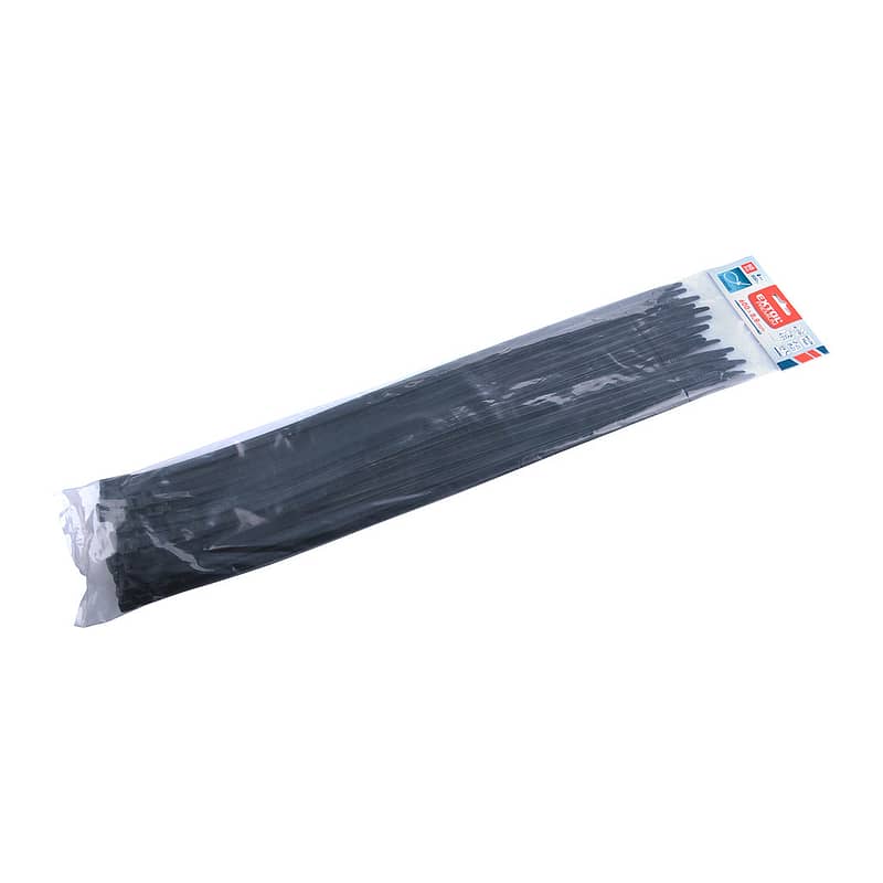 Extol Premium 8856176 - Pásky sťahovacie čierne, 8,8x900mm, 50ks, pr.170mm, 80kg
