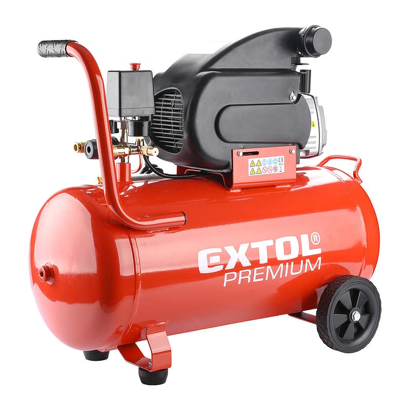 Extol Premium 8895315 - Kompresor olejový, príkon 1,8kW, nádoba 50l, max. 8bar