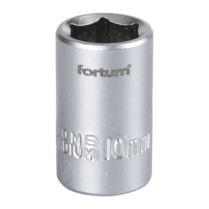 Fortum 4701410 - Hlavica nástrčná, 10mm, 1/4”