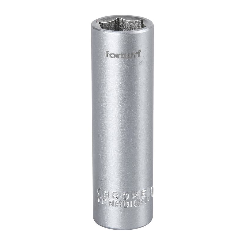 Fortum 4701523 - Hlavica nástrčná predĺžená, 10mm, 1/4”