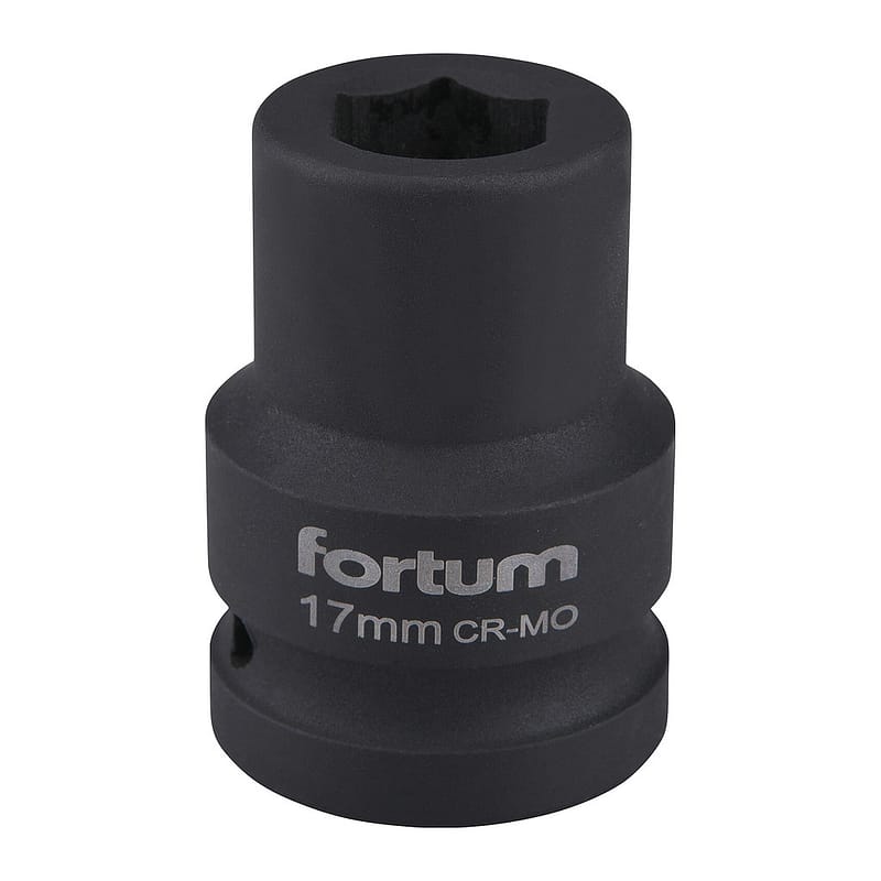 Fortum 4703017 - Hlavica nástrčná rázová, 17mm, 3/4”