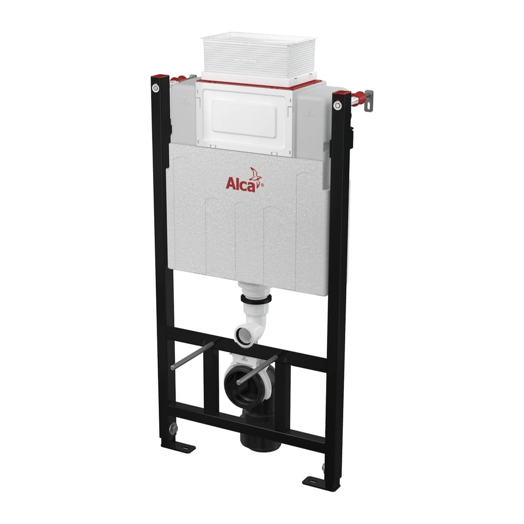 AlcaPlast AM118/1000 – Predstenový inštalačný systém pre suchú inštaláciu (do sádrokartónu) s ovládaním zhora alebo spredu