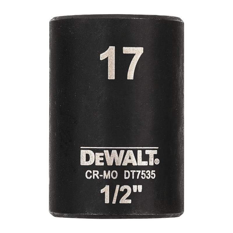 DeWalt DT7535 - Nástrčková hlavica EXTREME IMPACT 1/2" krátka, 17mm